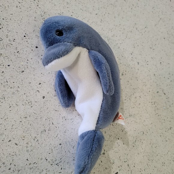 Echo Beanie Baby Dolphin - Picture 1 of 4